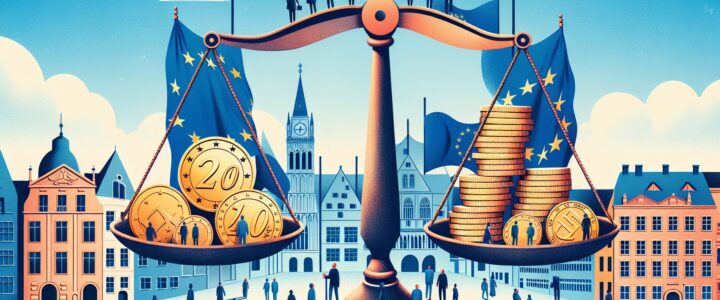 Euroopan Unioni: Yhteiskunnallisen ja taloudellisen vakauden symboli Euroopan Unioni: Yhteiskunnallisen ja taloudellisen vakauden symboli